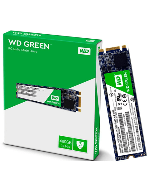 DISCO SOLIDO WESTERN DIGITAL SSD GREEN M.2 480GB