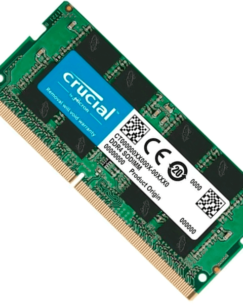 MEMORIA DDR4 CRUCIAL 8GB 2666MHZ SODIMM PARA NOTEBOOK