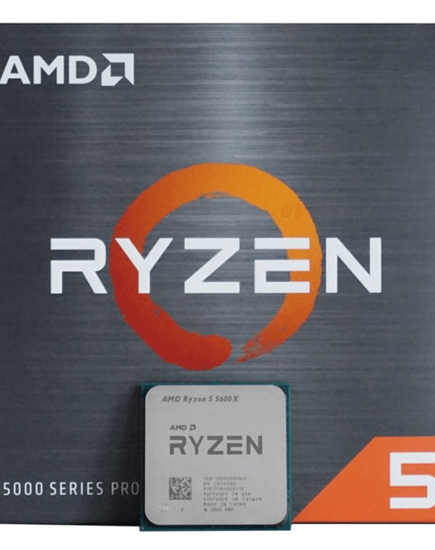 AMD AM4 RYZEN 5 5600X MICROPROCESADOR - SOLO EN PC O CON MOTHER X570